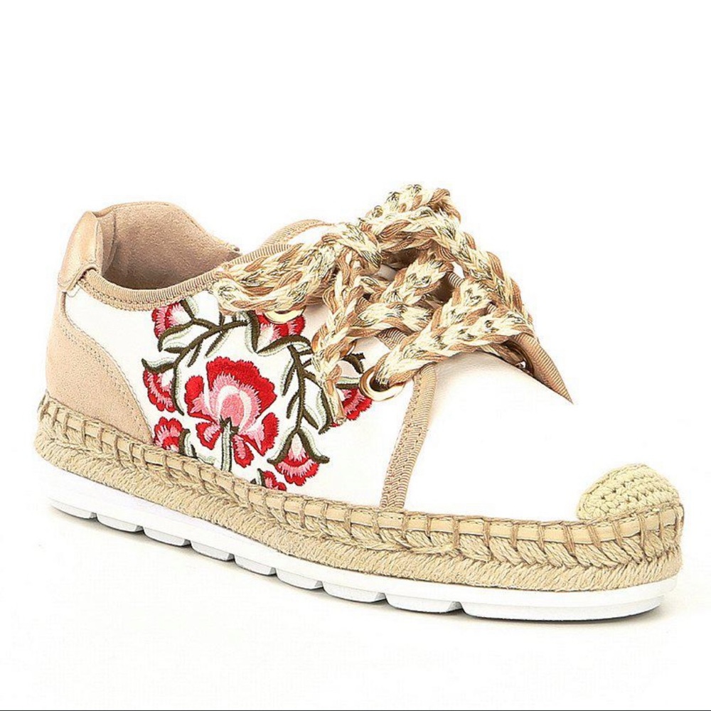 Aldo Floral Embroidered Sneakers